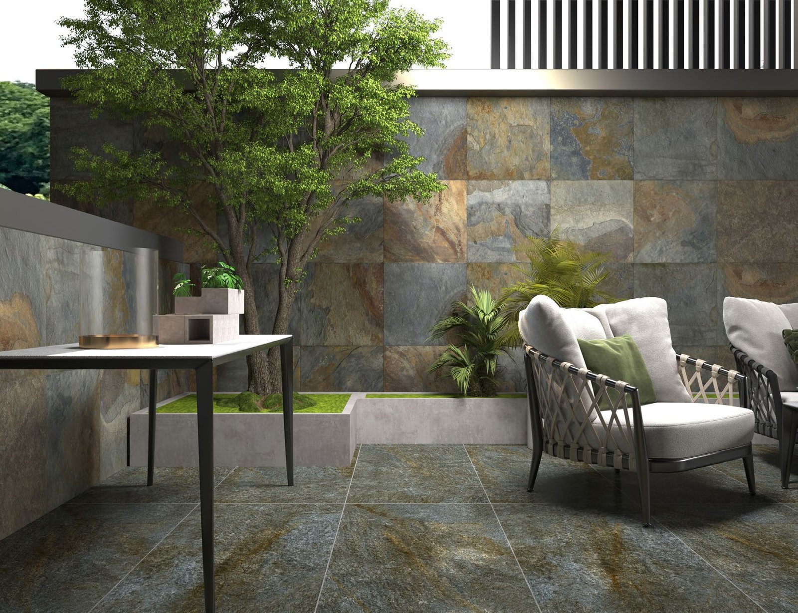 Classic Slate G6620048KF outdoor porcelain tile product surface