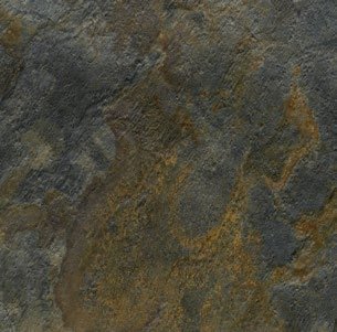 Classic Slate porcelain tile edge and surface variation
