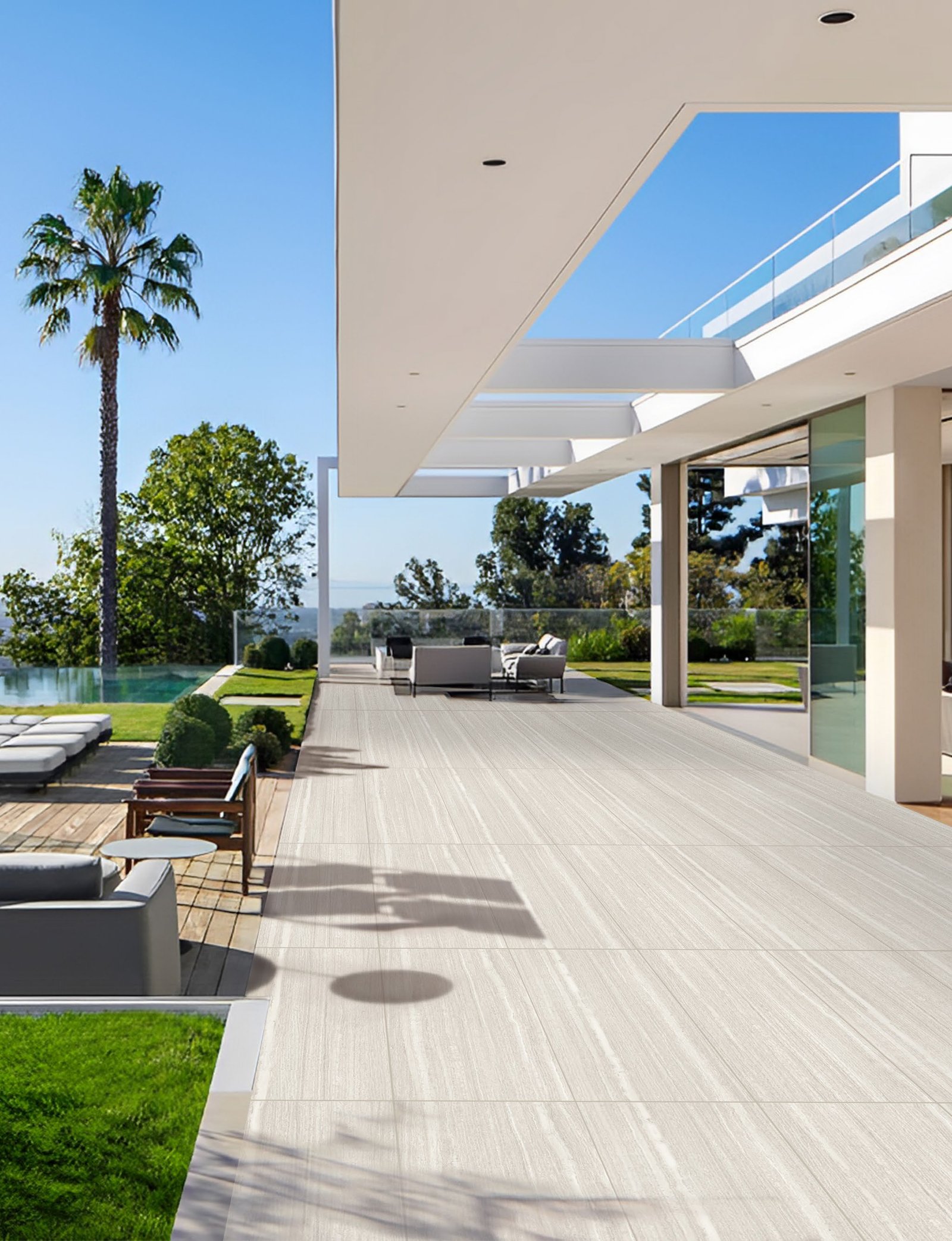 Wood Look Series Birch G6620Y19 outdoor porcelain tile product surface