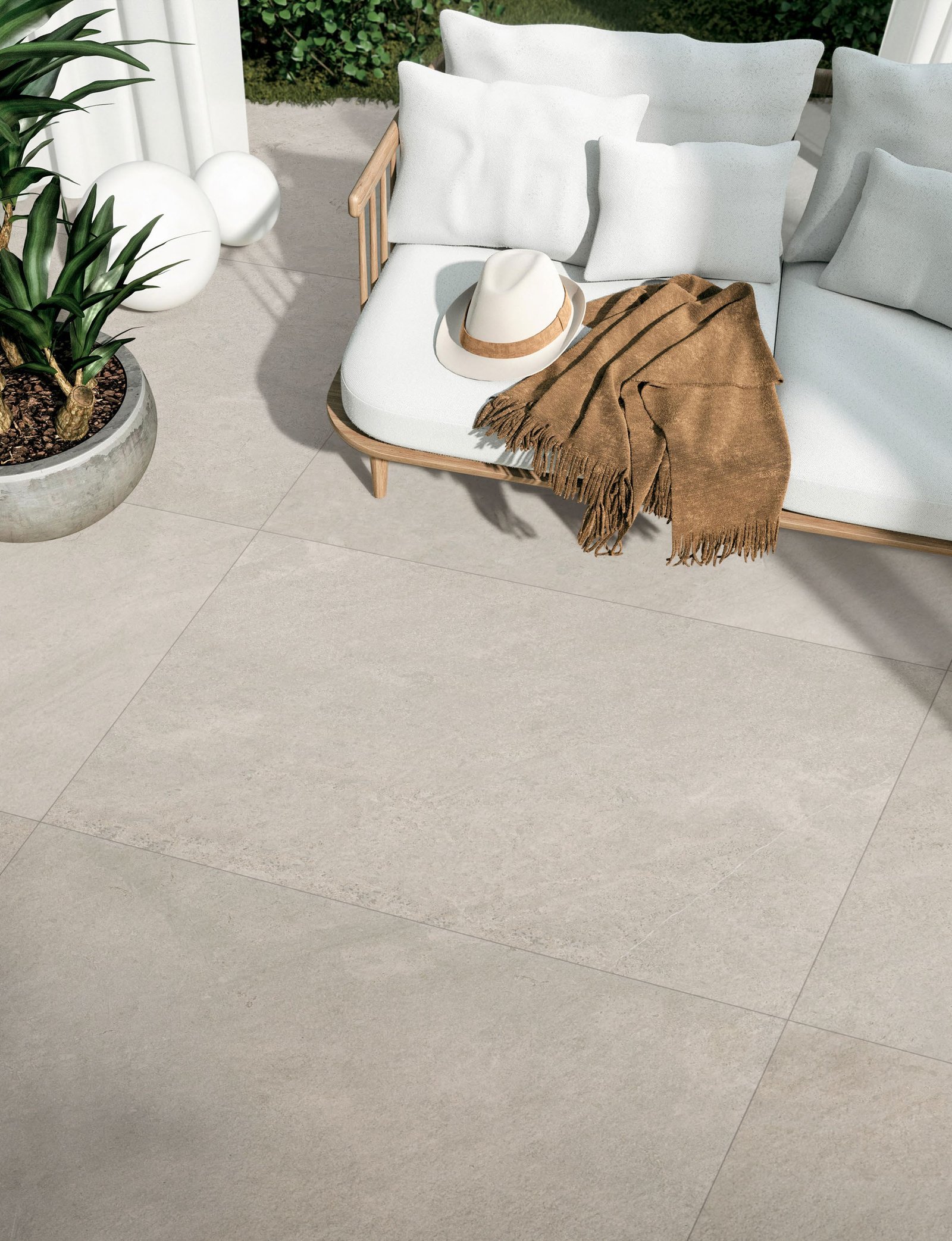 Camel Grey G6620Y18 outdoor porcelain tile product surface