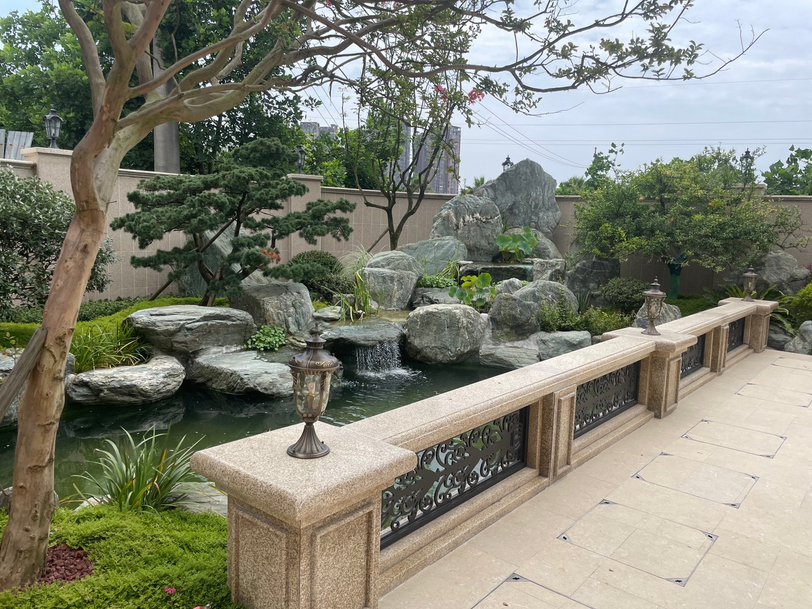 French pattern outdoor porcelain slab product